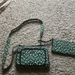 VERA BRADLEY PURSE AND WALLET